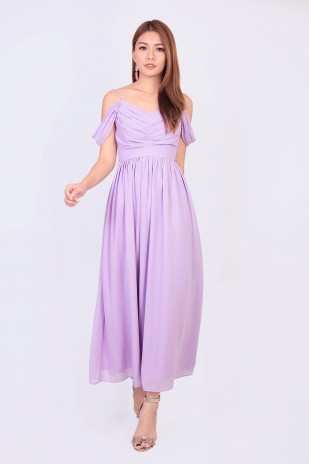 Tartiana Drape Maxi in Lavender (MY)