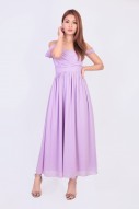 Tartiana Drape Maxi in Lavender (MY)