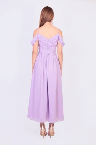 Tartiana Drape Maxi in Lavender (MY)