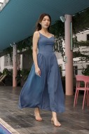 Poisy Maxi Dress in Ocean (MY)