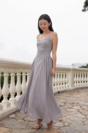 Poisy Maxi Dress in Grey (MY)