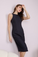 BACKORDERS6: Brixton Racer Work Midi Dress in Oxford