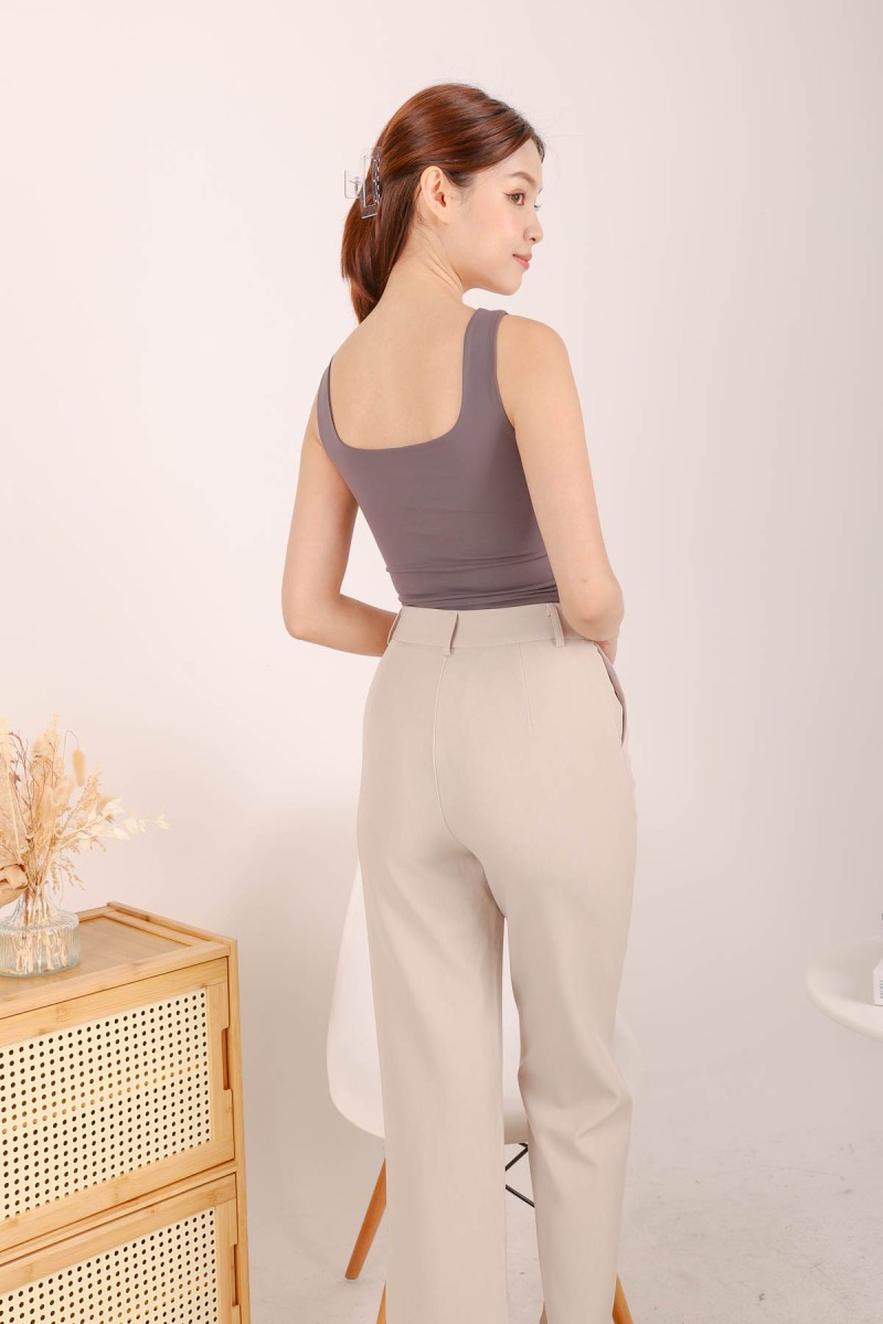 Lucy Work Trousers in Grey