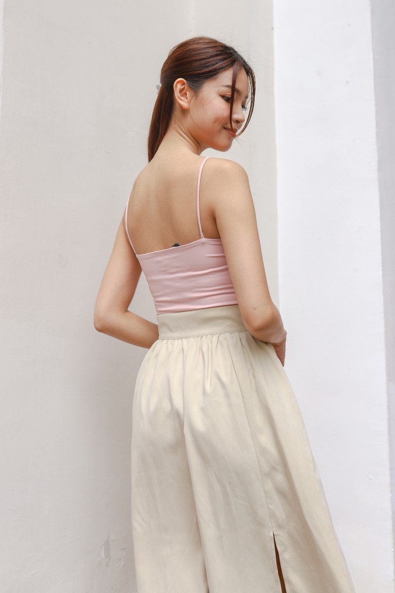 RESTOCK: Elicia Maxi Skirt in Cream