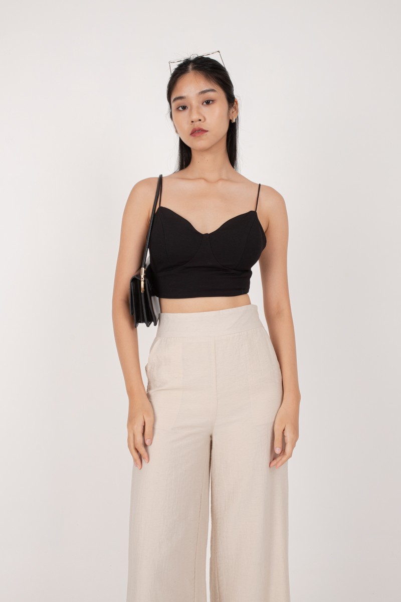 Nicki Linen Pants in Cream