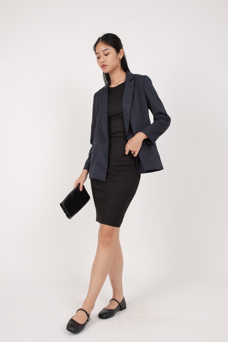 RESTOCK: Whitley Essential Blazer in Navy