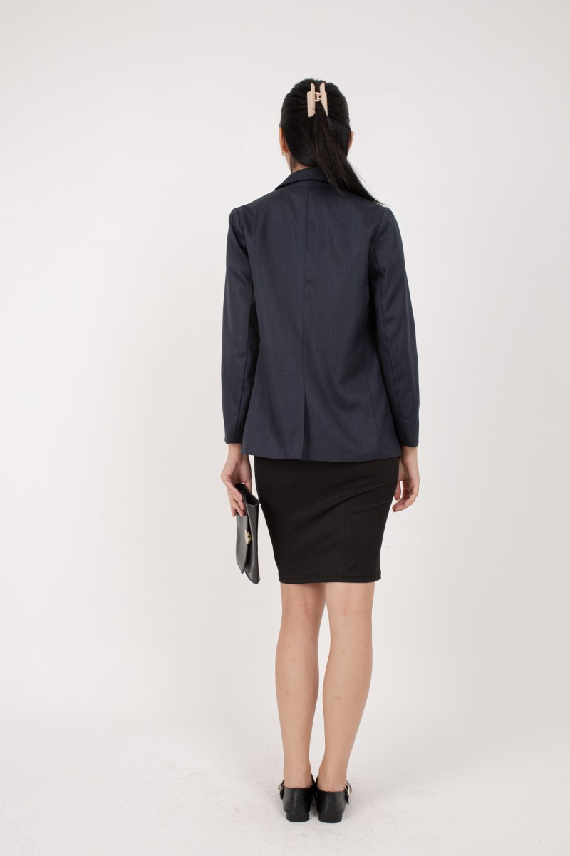 RESTOCK: Whitley Essential Blazer in Navy