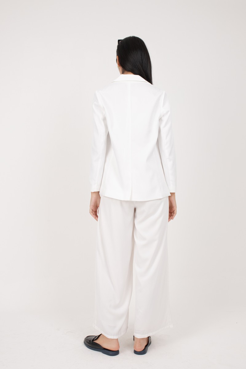 RESTOCK: Whitley Essential Blazer in White