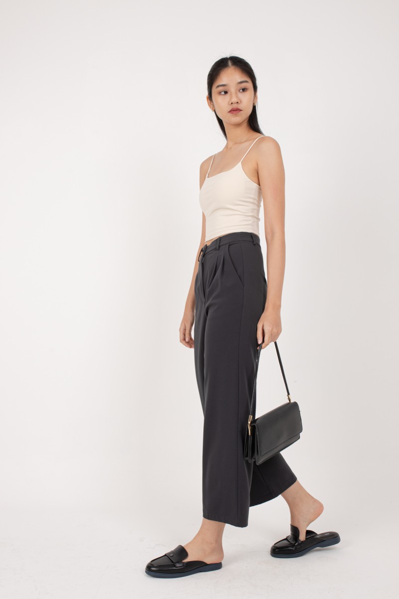 Kaoru Everyday Trousers in Black