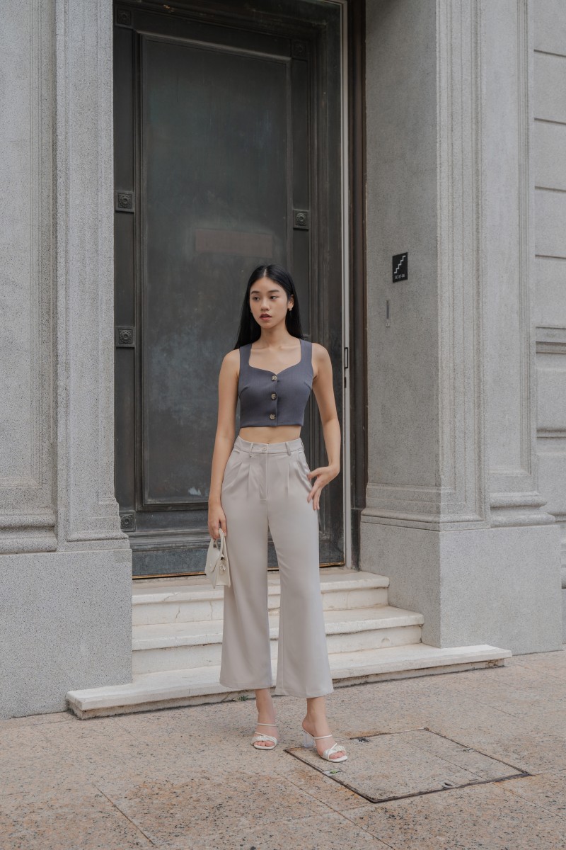 Kaoru Everyday Trousers in Oat