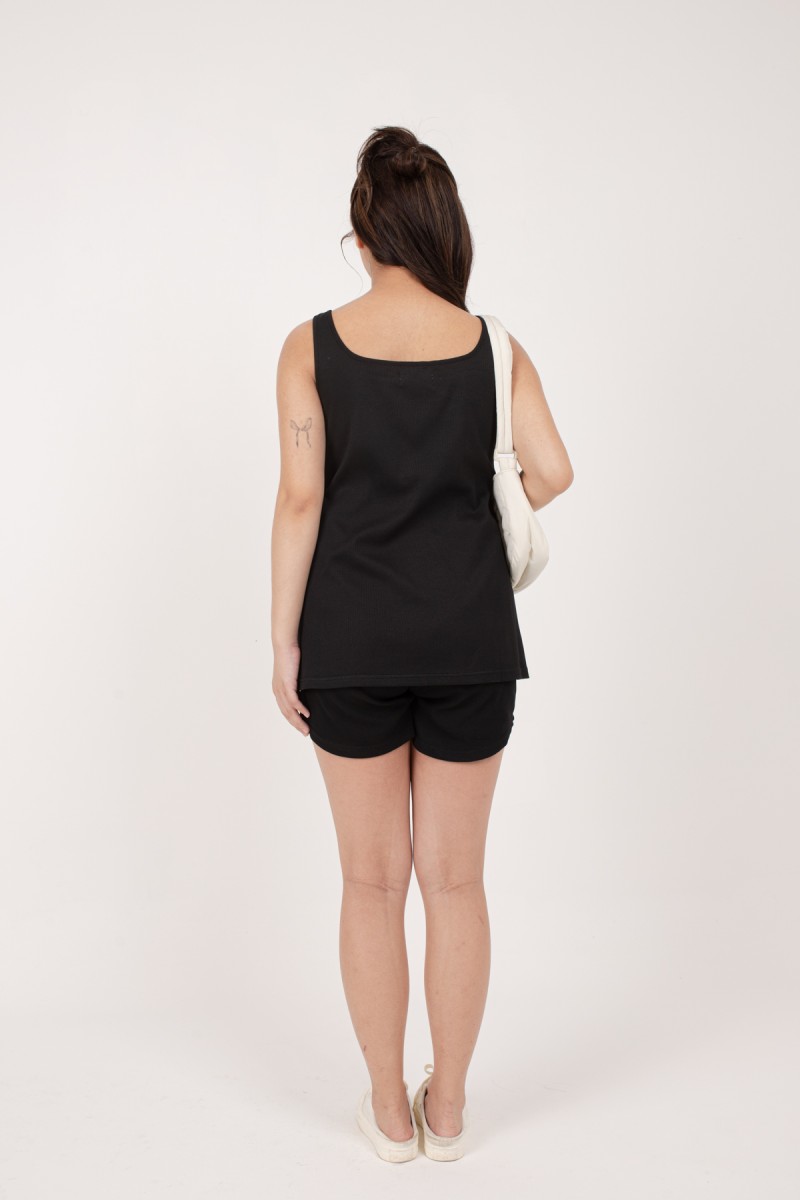 RESTOCK: Jodi Padded Lounge Co-Ord Set in Black