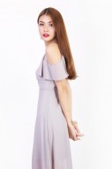 RESTOCK8: Antares Maxi Dress in Grey