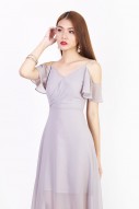 RESTOCK8: Antares Maxi Dress in Grey