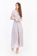 RESTOCK8: Antares Maxi Dress in Grey