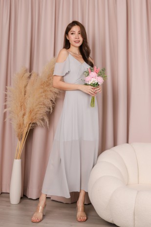 RESTOCK8: Antares Maxi Dress in Grey