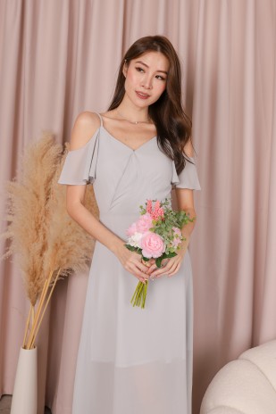 RESTOCK8: Antares Maxi Dress in Grey