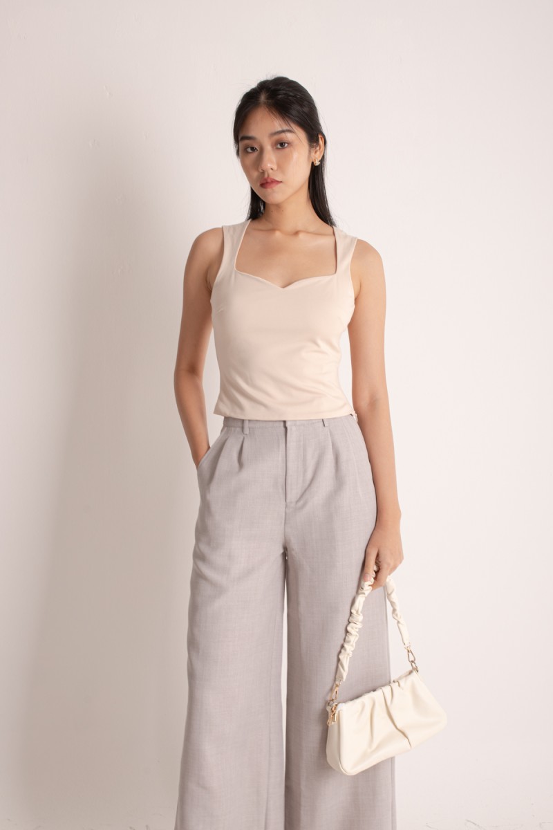 Lanira Everyday Pants in Grey