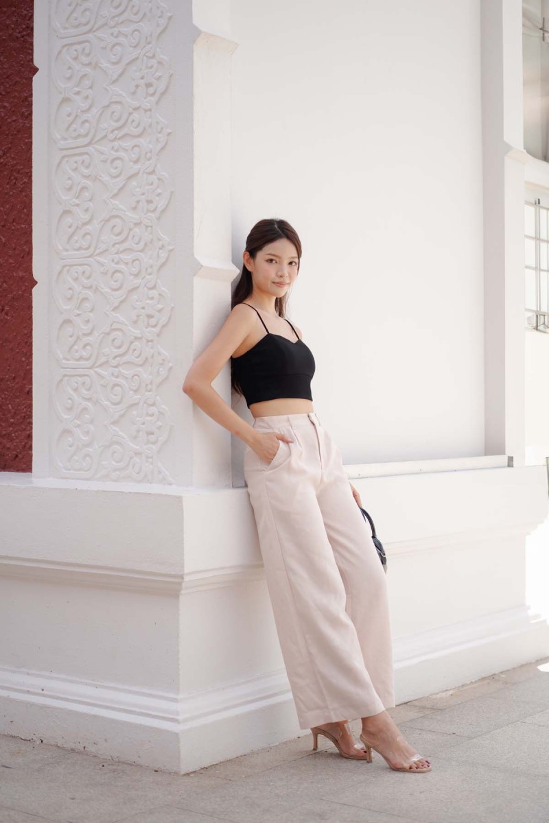 Lanira Everyday Pants in Cream