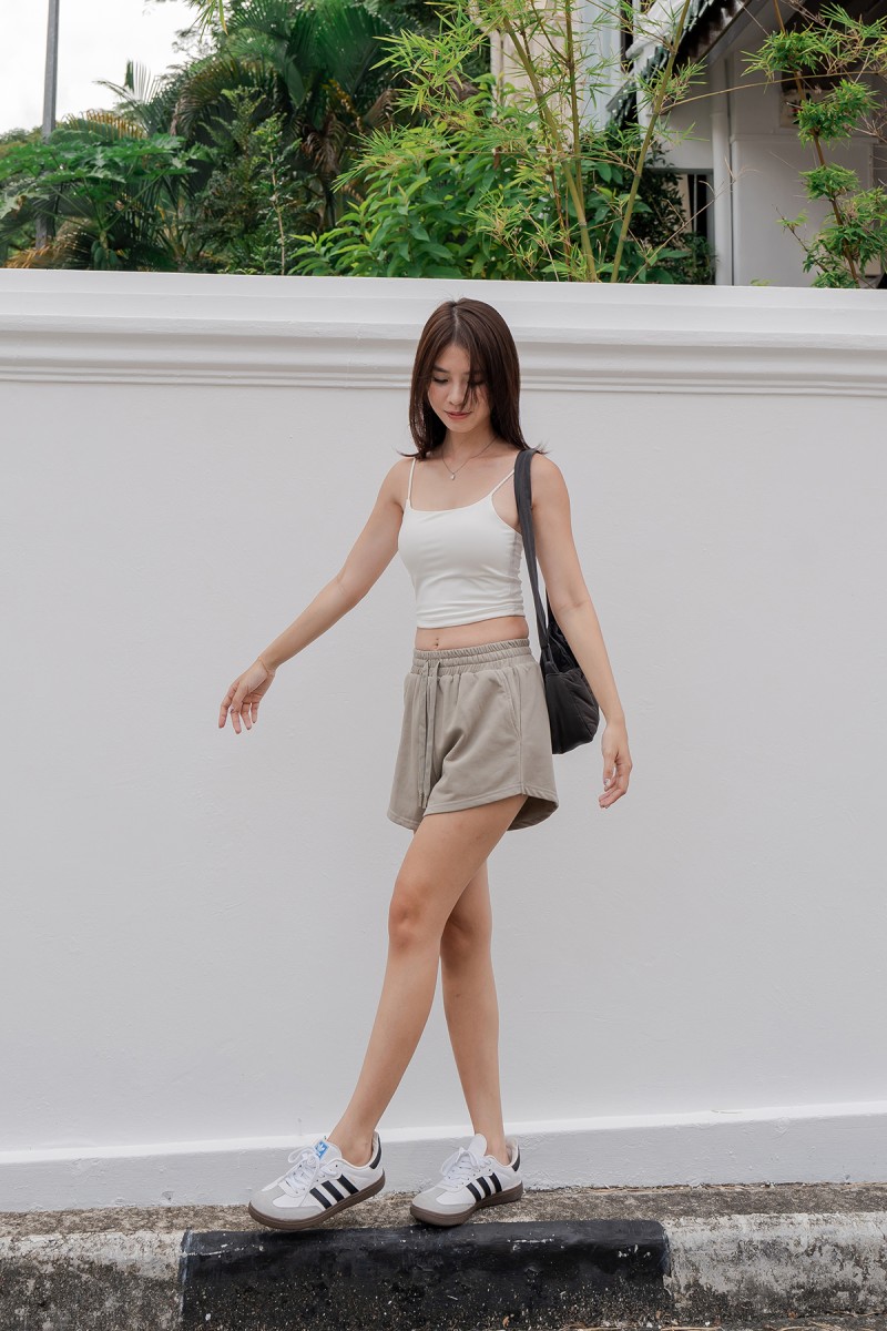 Cozy Lounge Shorts in Sage