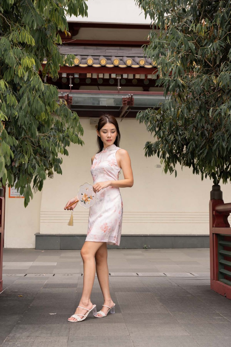 Euphoria Cheongsam in Pink