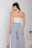 RESTOCK7: Niko Padded Basic Top in White