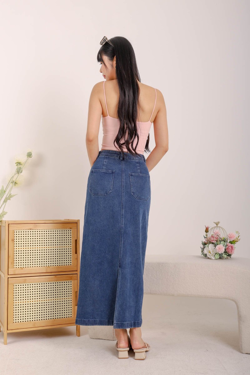 RESTOCK8: Niko Padded Basic Top in Baby Pink