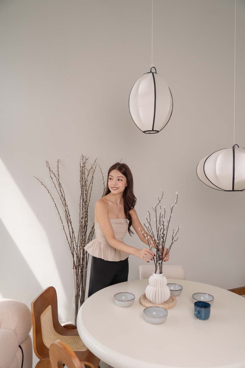 RESTOCK3: Stride Flowy Seamless Pants in Black