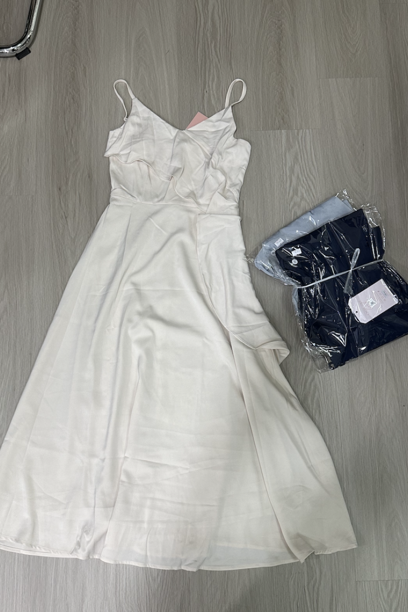 UL 240163 Bridesmaid Dress in Navy