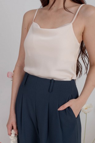 Carterl Cowl Top in Champagne (MY)
