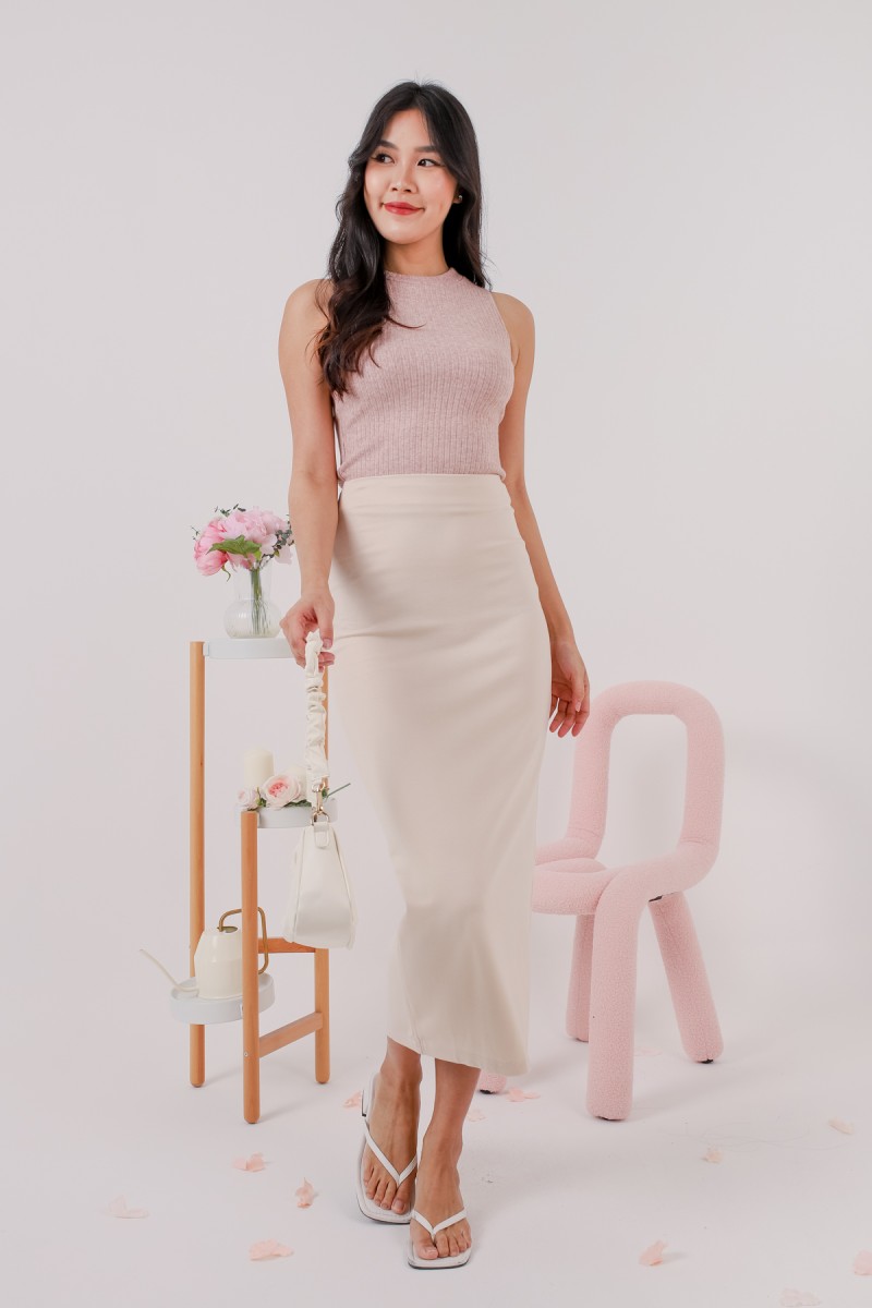 Fantine Maxi Skirt in Oat (MY)