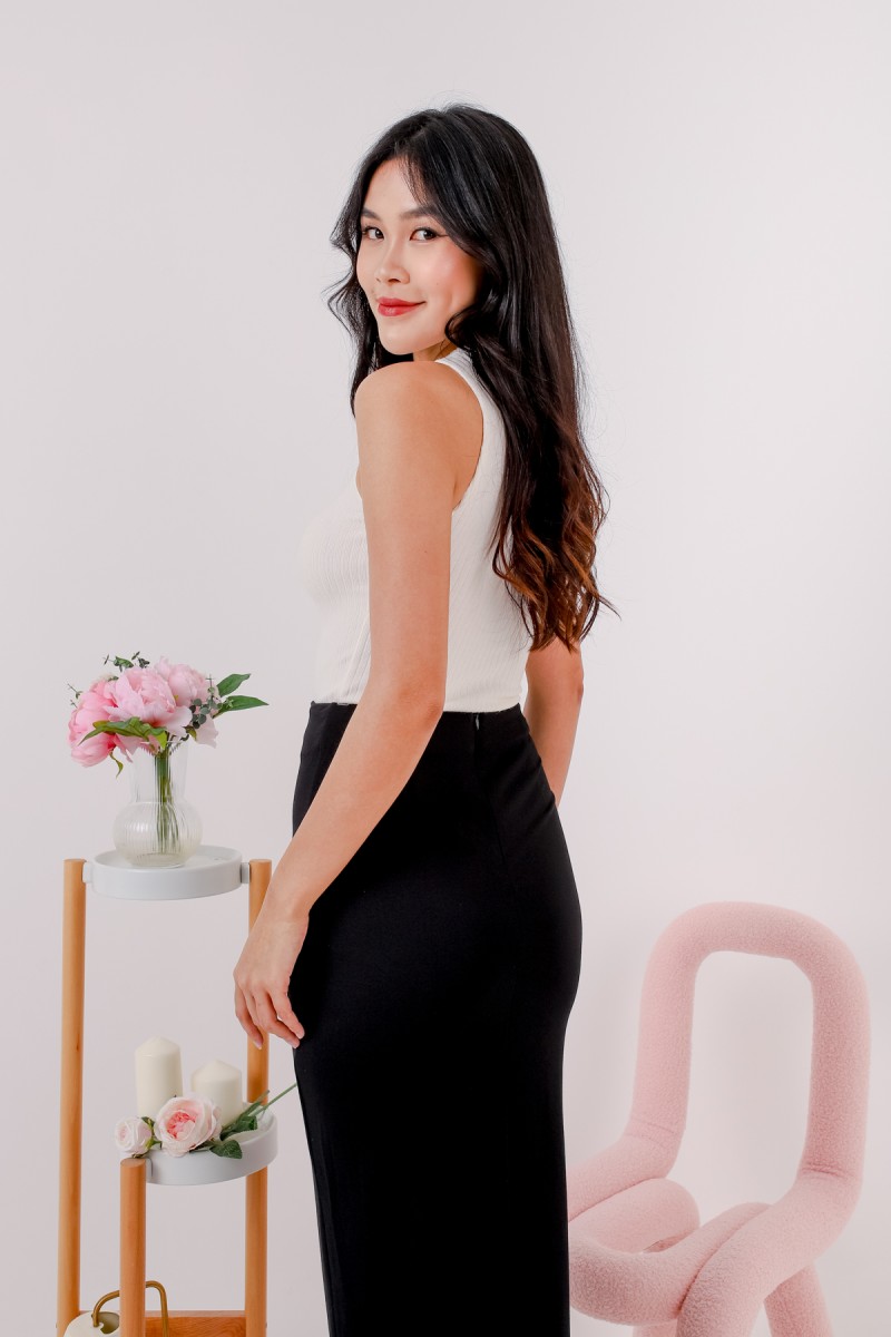 Fantine Maxi Skirt in Black (MY)