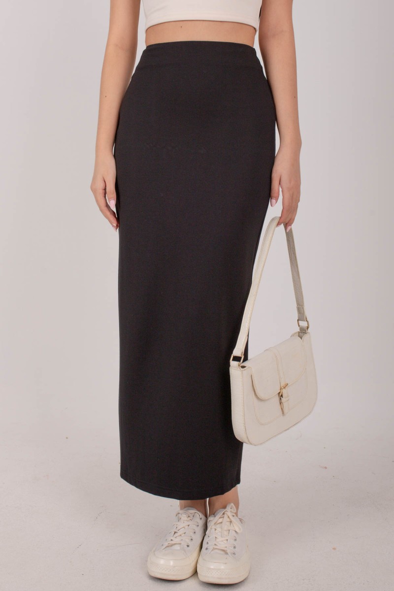 Fantine Maxi Skirt in Black (MY)