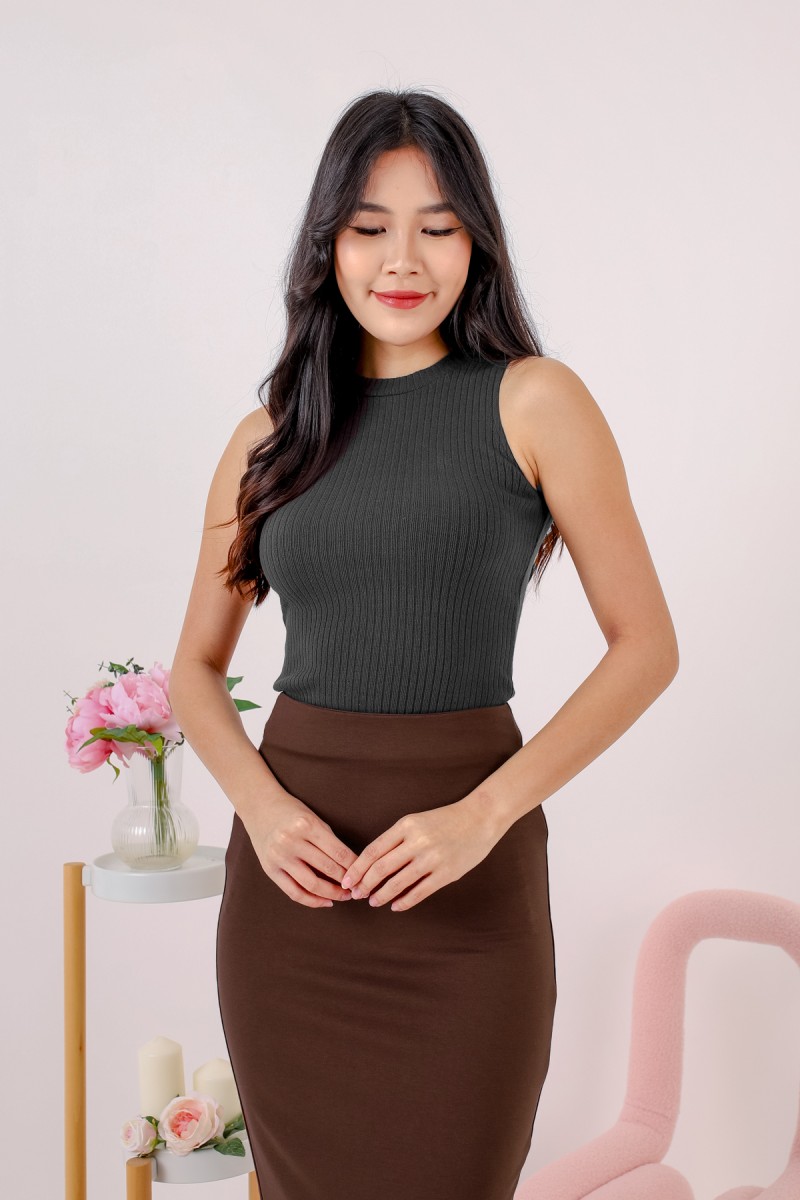 Fantine Maxi Skirt in Mocha (MY)