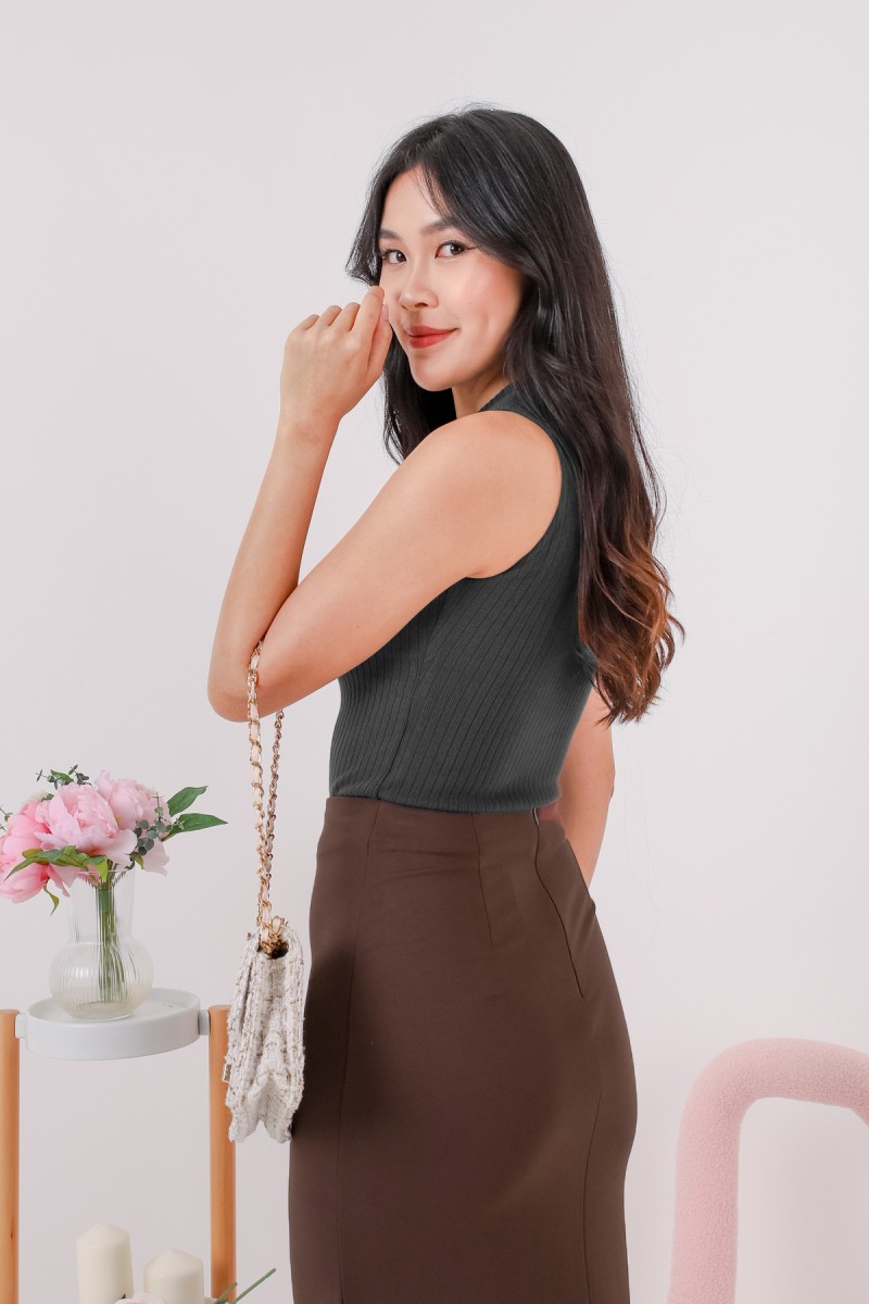 Fantine Maxi Skirt in Mocha (MY)