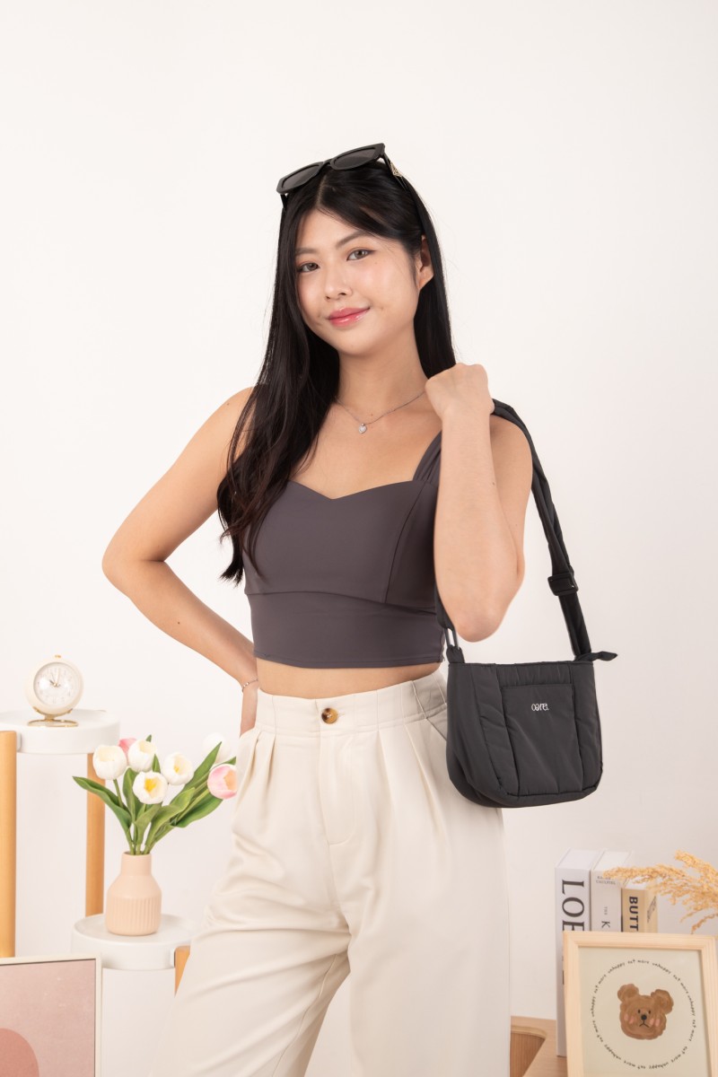 RESTOCK: Bellona Front Pleat Button Pants in Cream