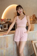 Cloud Furry Shorts in Pink (MY)