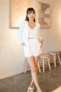 Cloud Furry Cardigan in Milk (MY)