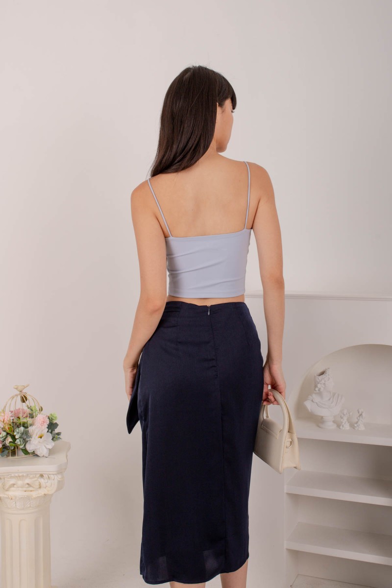 Osiris Wrap Skirt in Navy (MY)