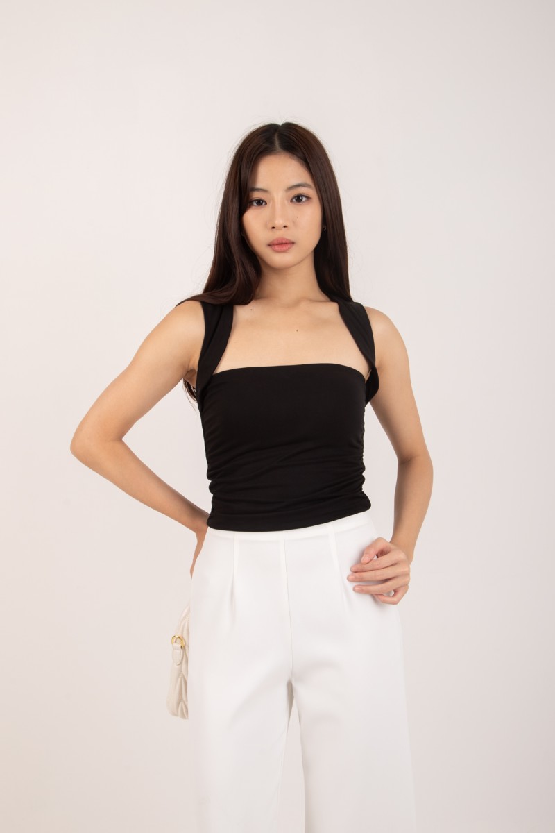 RESTOCK4: Stride Flowy Seamless Pants in White