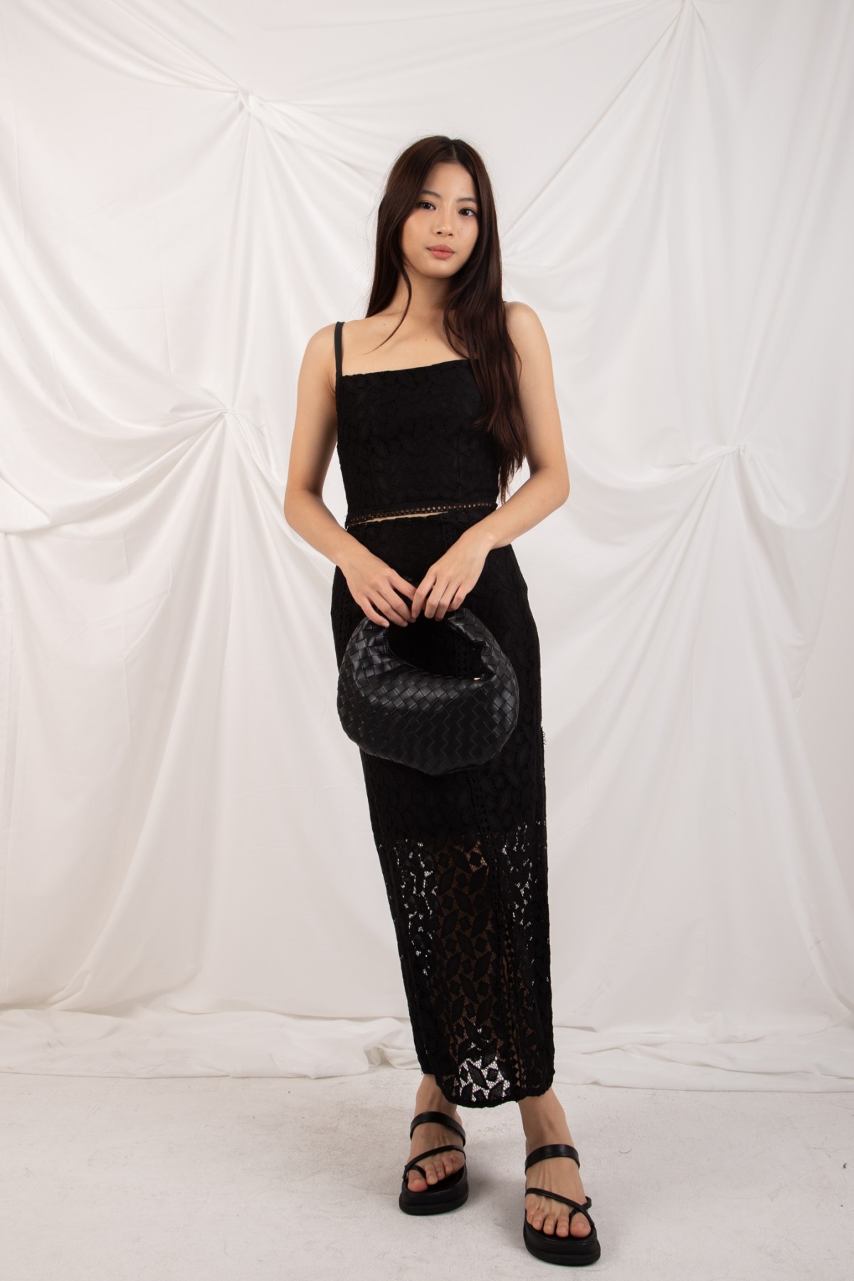 Aurielle Cropped Lace Top...