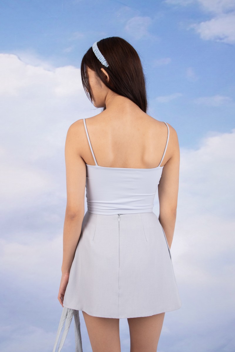 Lacey Ribbon Cami Top in Blue