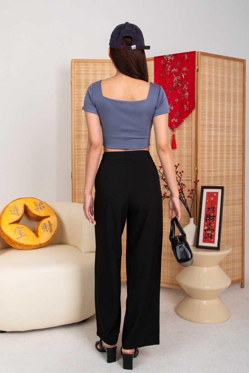 Crescent Tailored Pants in Black