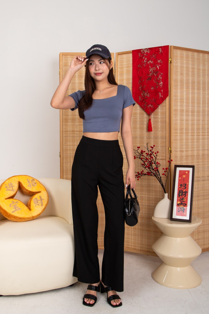 Crescent Tailored Pants in Black