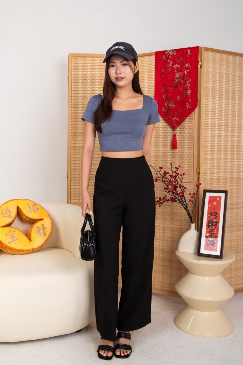 Crescent Tailored Pants in Black