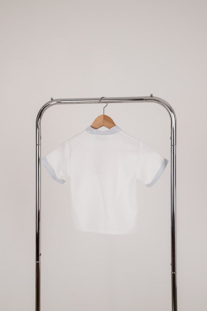 Lineage Junior Boy Pocket Shirt in Blue