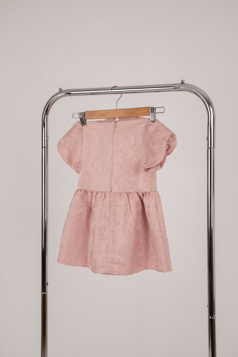 Lineage Junior Girl Cheongsam Dress in Pink