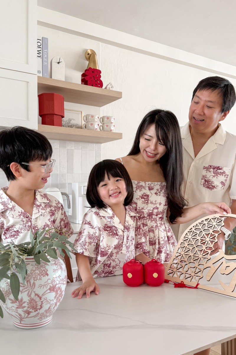 Concord Junior Boy Floral Shirt in Wine