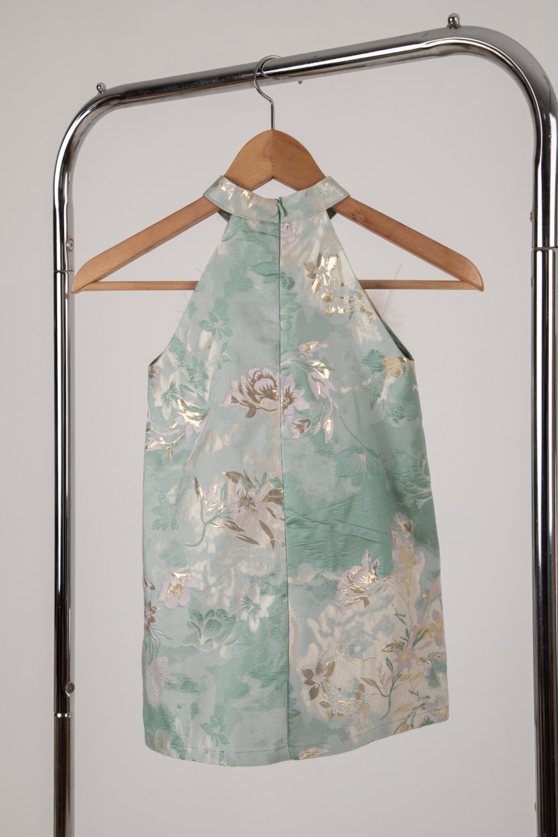 Affinity Junior Girl Cheongsam Dress in Jade