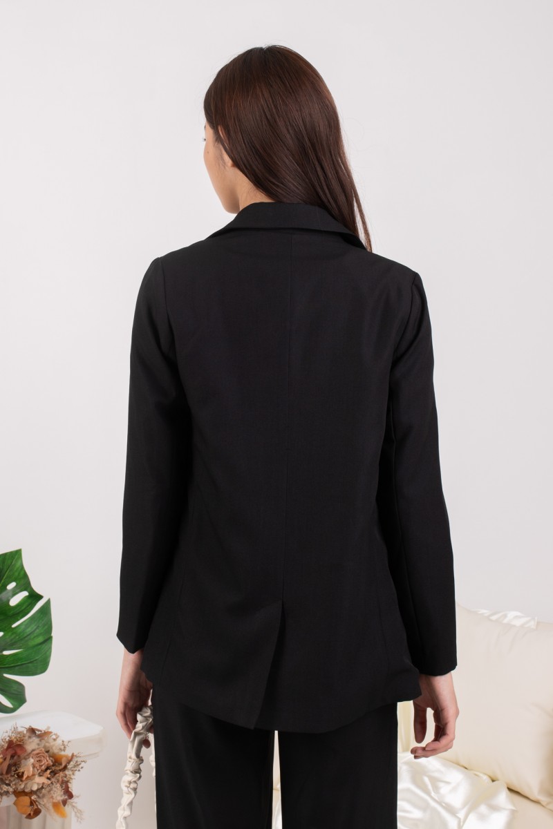 RESTOCK: Whitley Essential Blazer in Black
