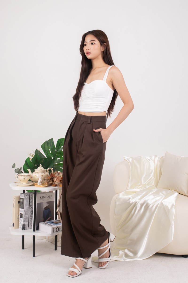 Citrus Essential Pants in Mocha